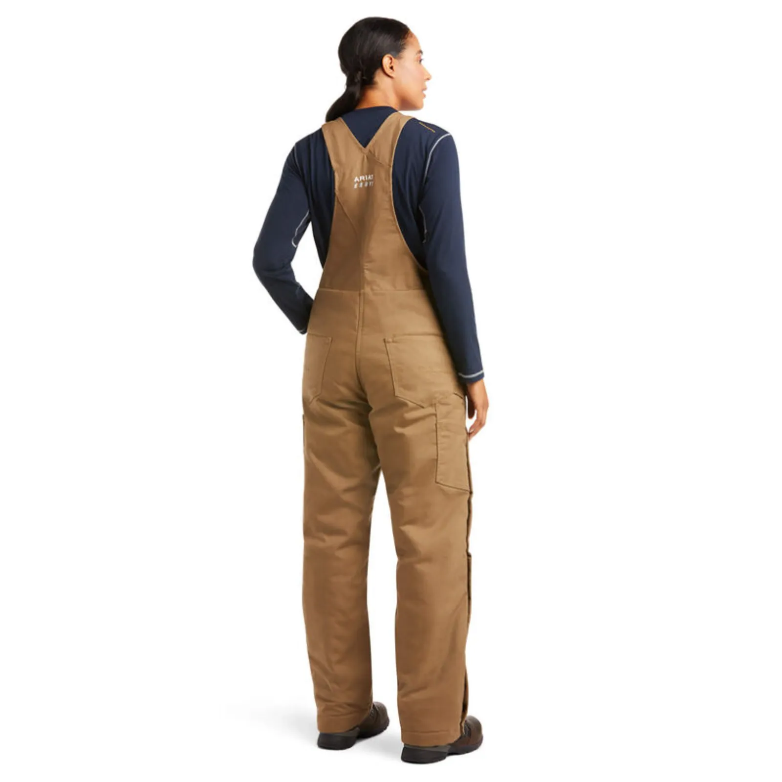 Ariat® Ladies Rebar DuraCanvas Insulated Khaki Work Overalls 10036685