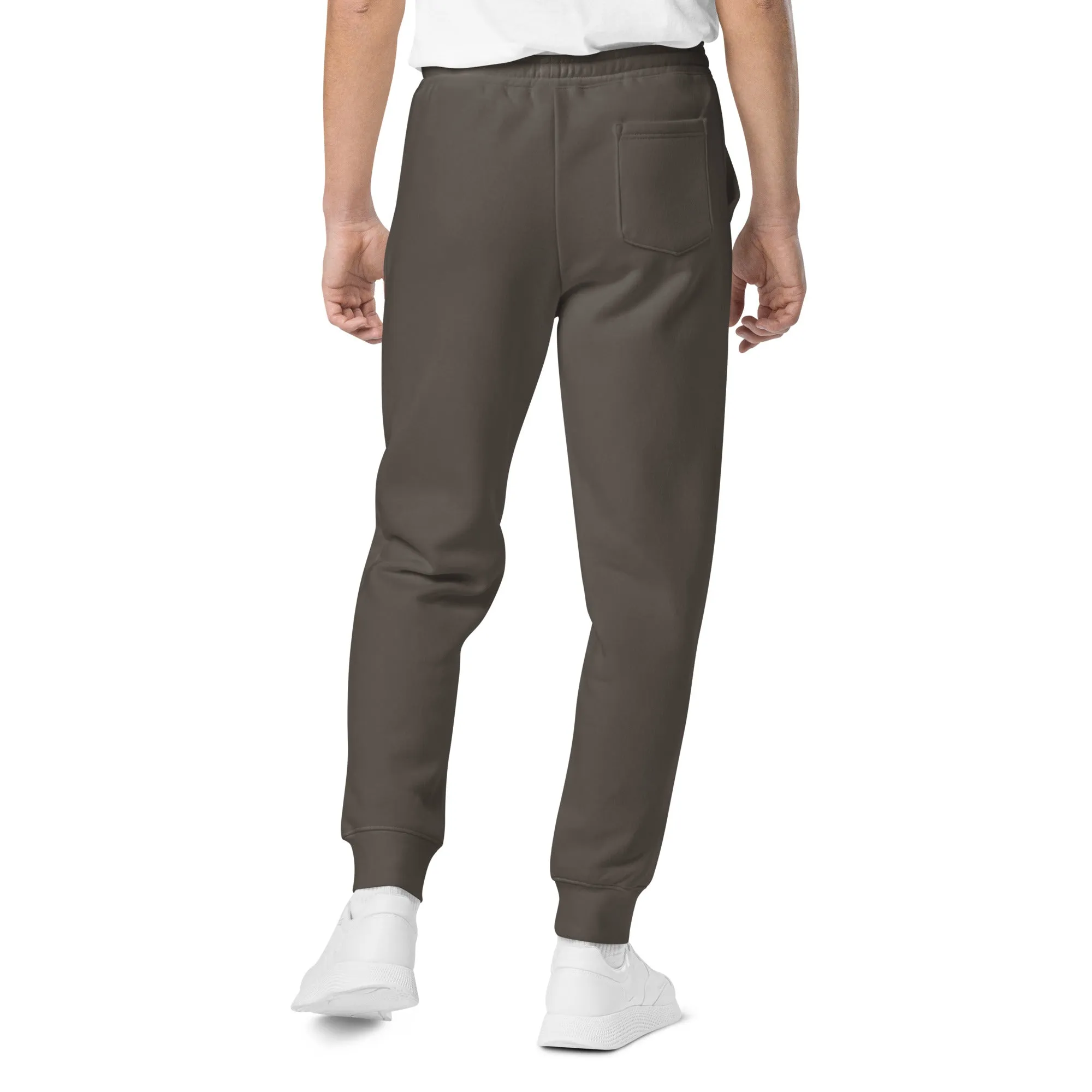 Badlands Unisex Pigment-Dyed Sweatpants (white logo)