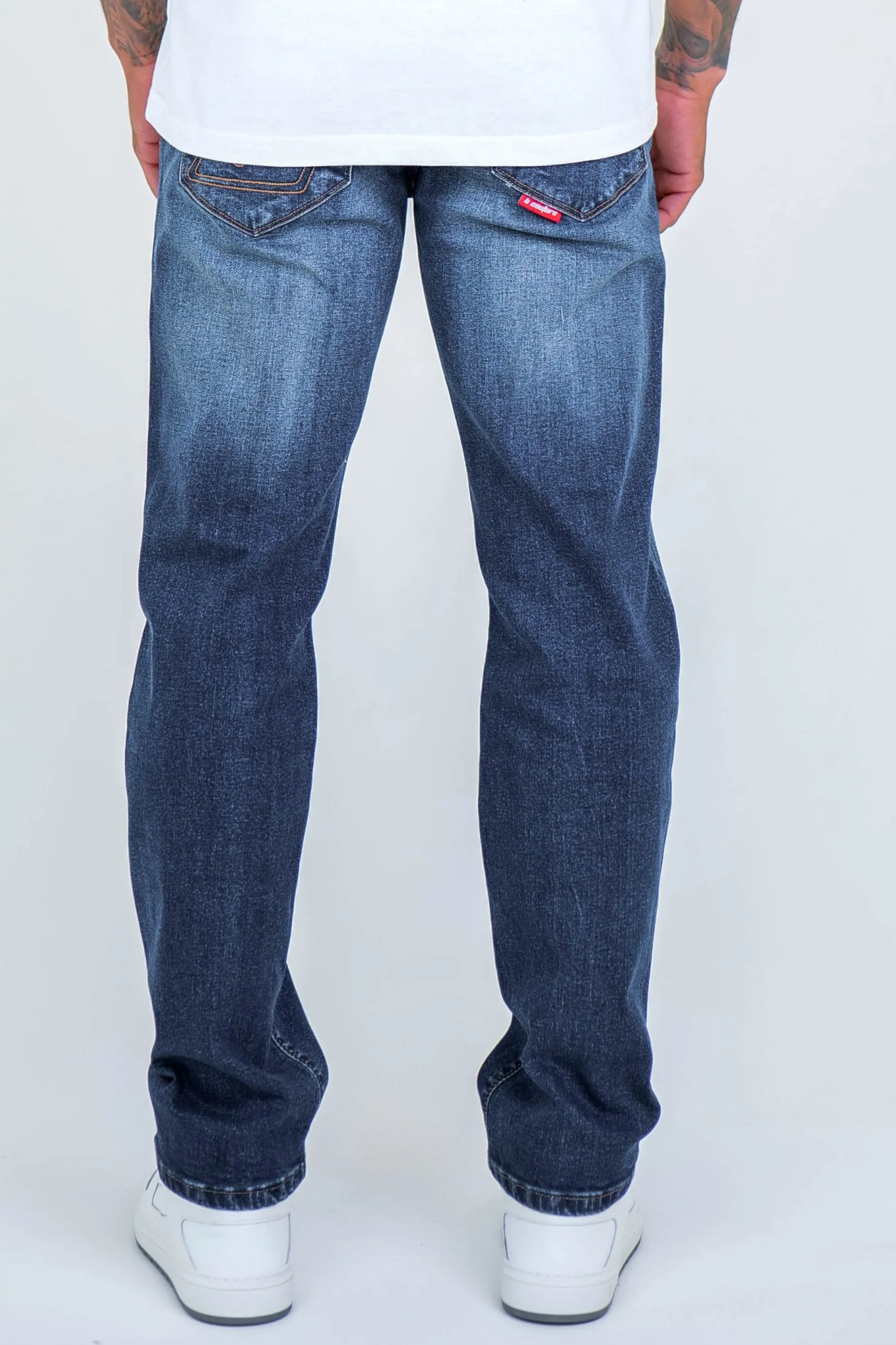 Beckenham Straight Leg Jeans - Dark Blue