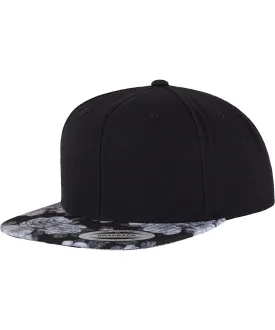 Black/Grey - Roses snapback (6089R)