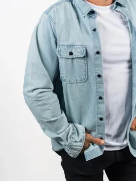 Bleached Denim Shirt