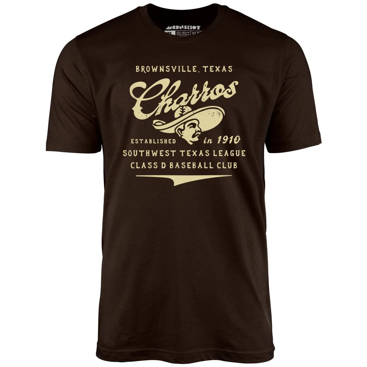 Brownsville Charros - Texas - Vintage Defunct Baseball Teams - Unisex T-Shirt