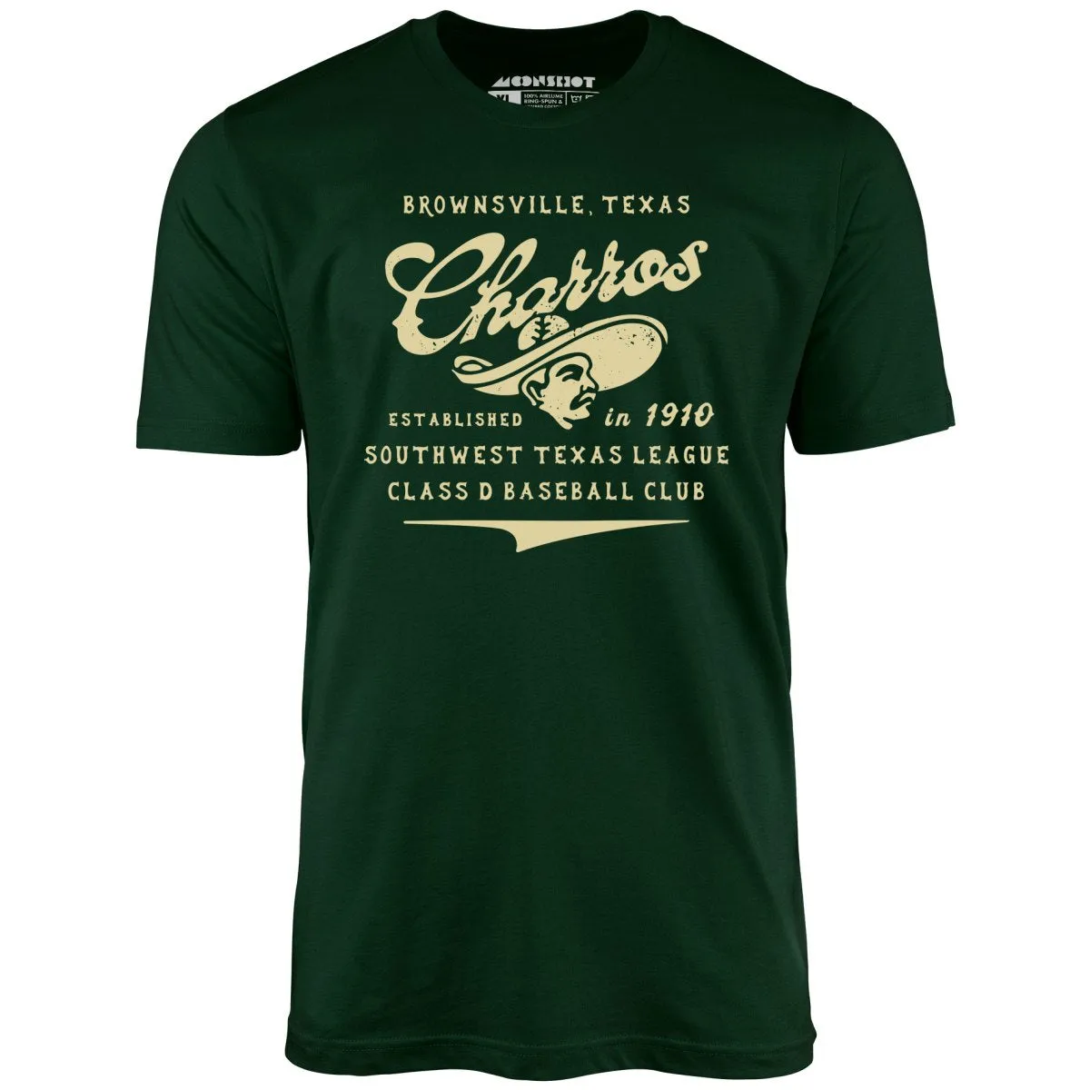 Brownsville Charros - Texas - Vintage Defunct Baseball Teams - Unisex T-Shirt