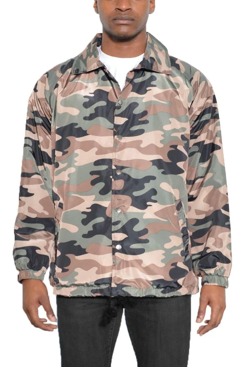 CAMO COACHS JACKET