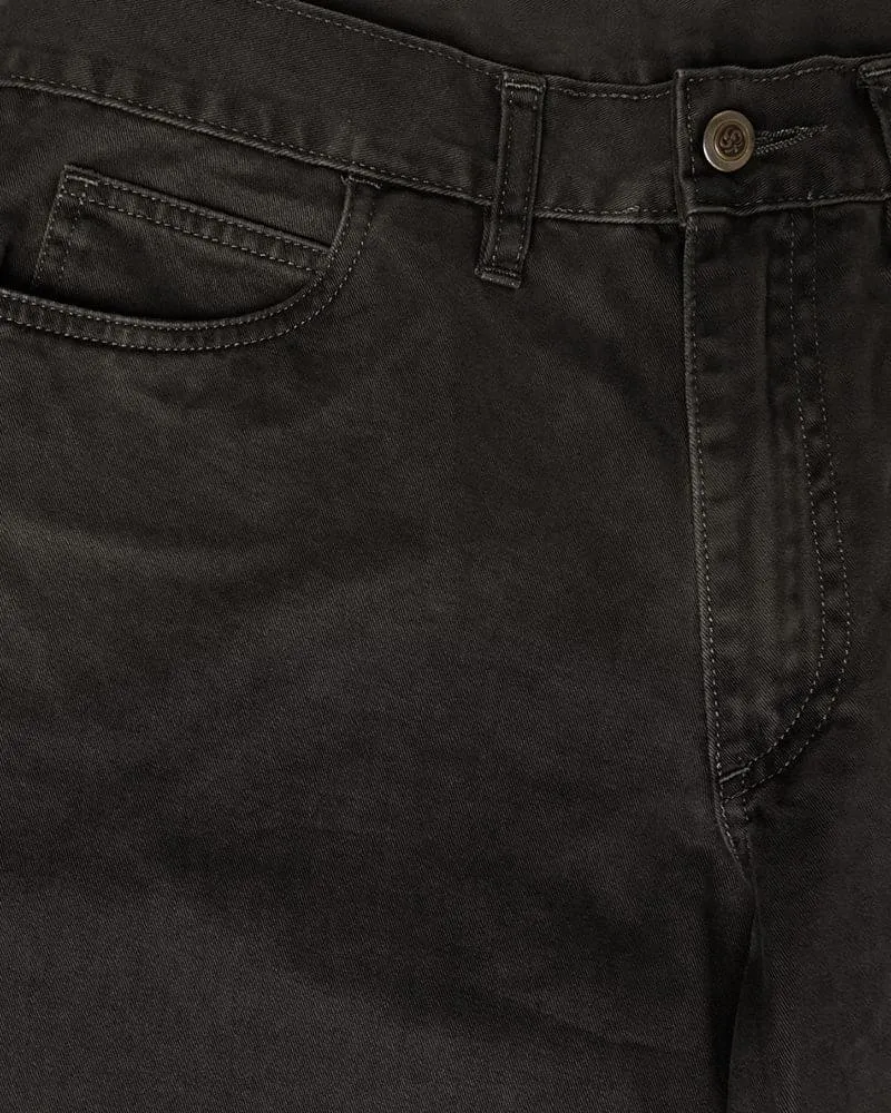 Charcoal Cotton Jeans