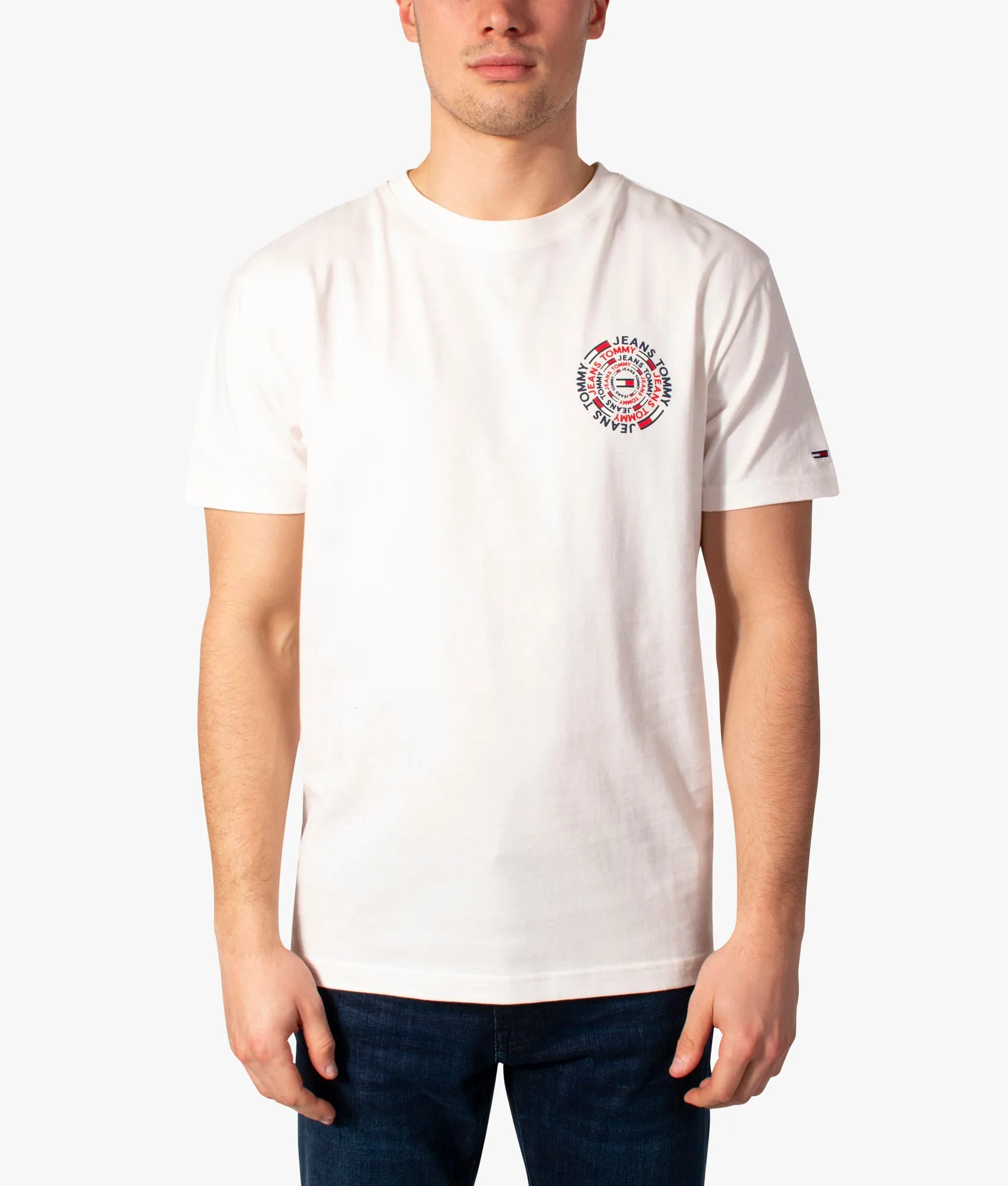 Circular Back Graphic T-Shirt