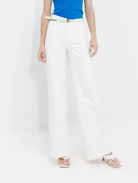 Deconstructed Jeans in Cotton