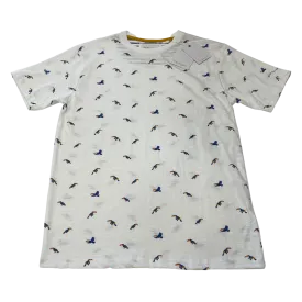 Denim & Flower - Parrot T-Shirt, White