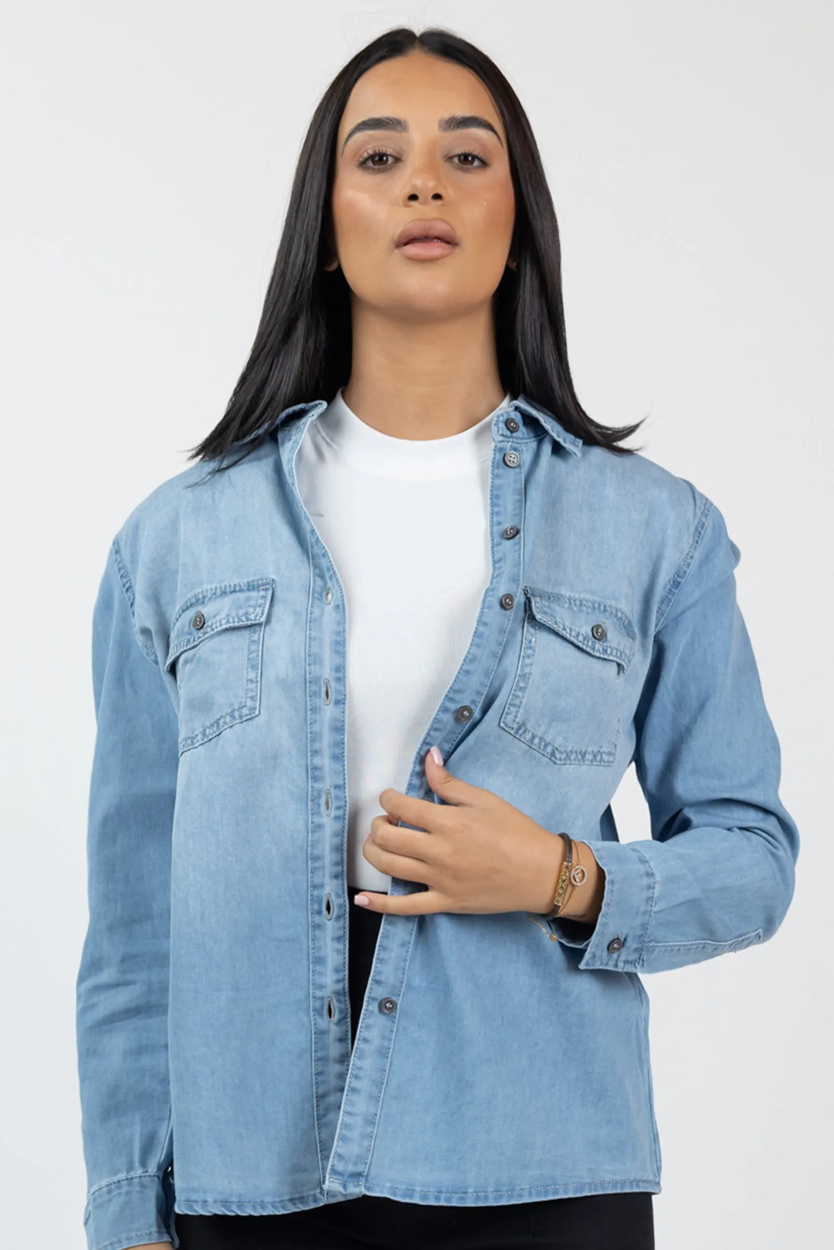 Denim Basic Shirt