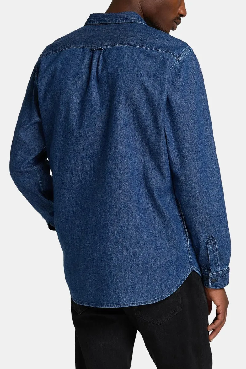 Edwin Cadet Shirt (Blue Mid Stone Wash)