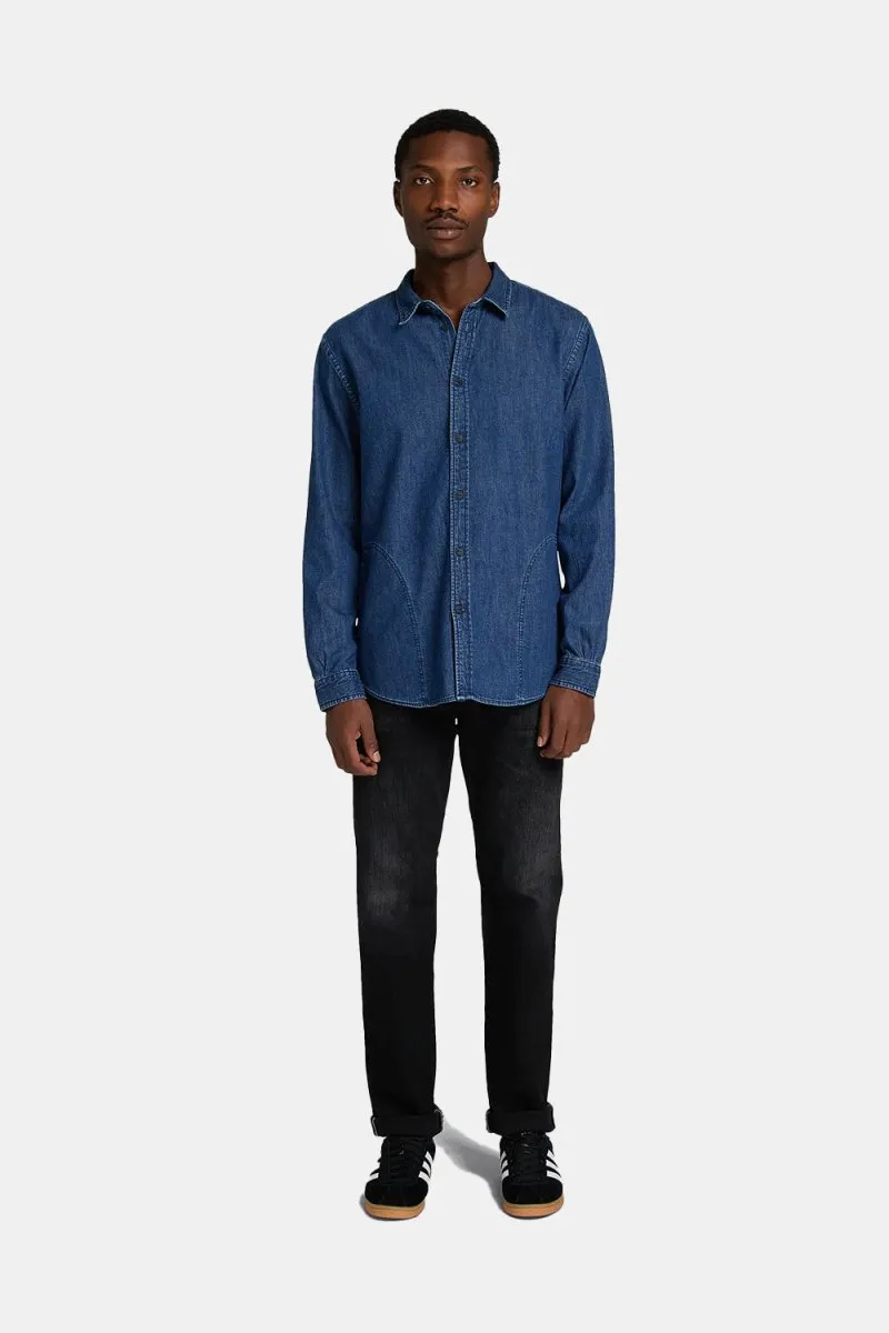 Edwin Cadet Shirt (Blue Mid Stone Wash)