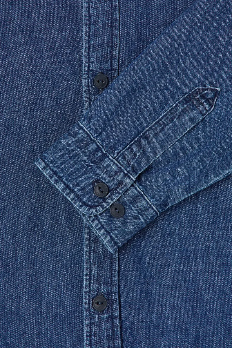 Edwin Cadet Shirt (Blue Mid Stone Wash)