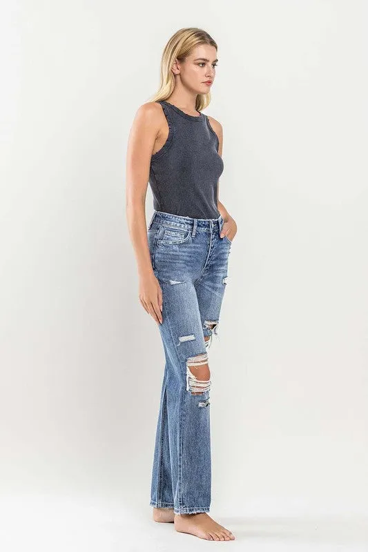 Flying Monkey Distressed Relaxed Fit Jean