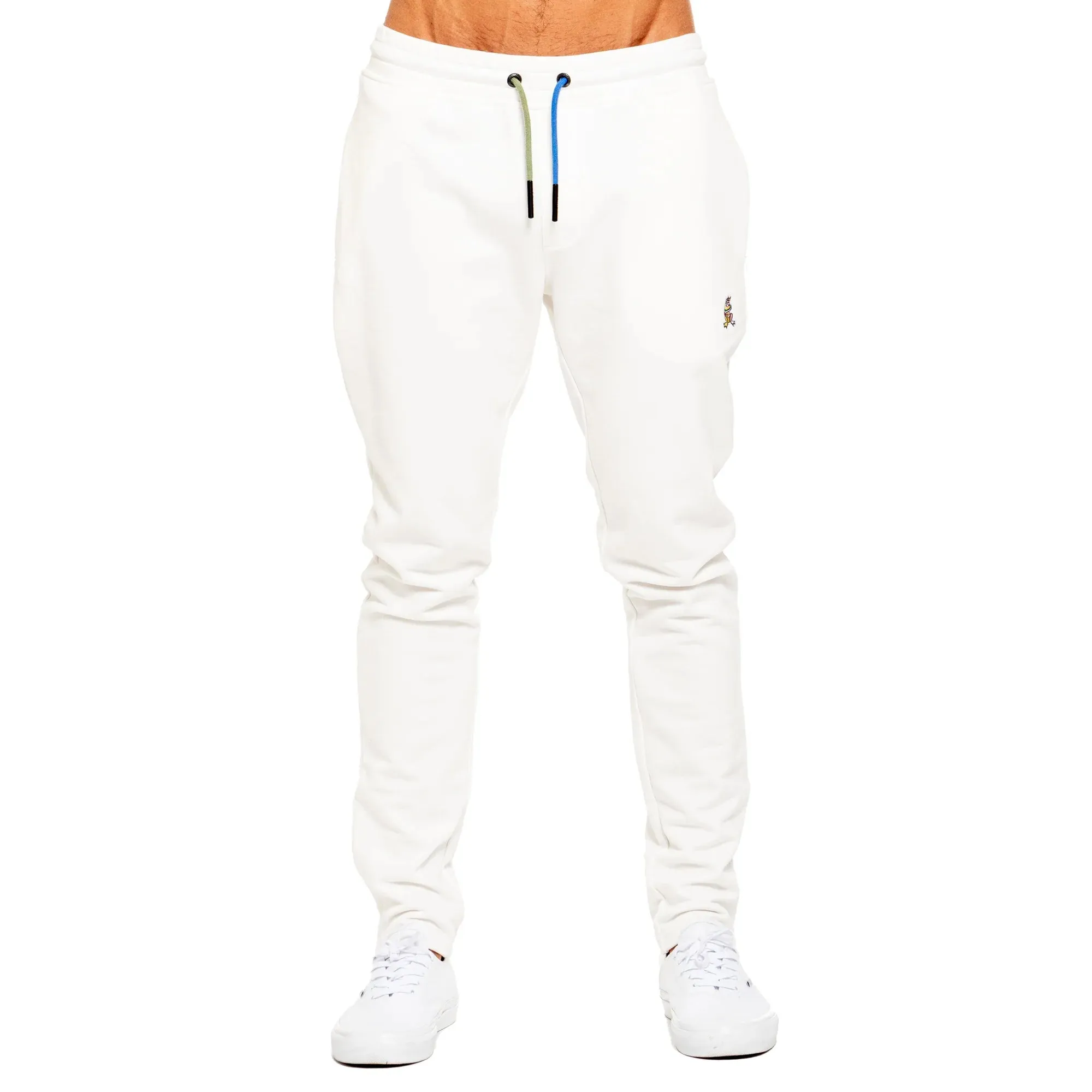 FROG Color Block Leisure Sweatpant - White