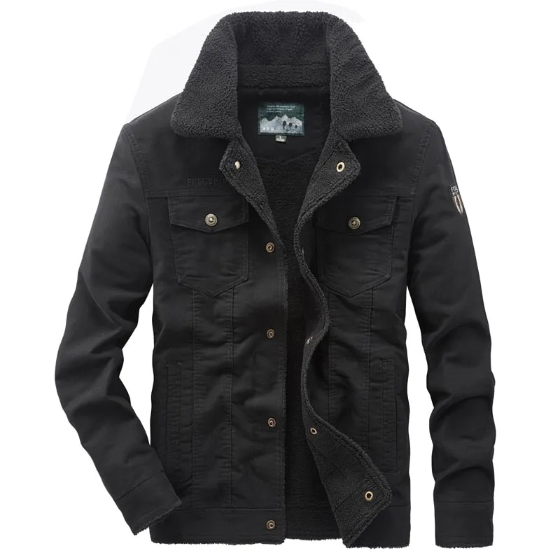 Funki Buys | Jackets | Men's Military Warm Winter Fleece Jacket