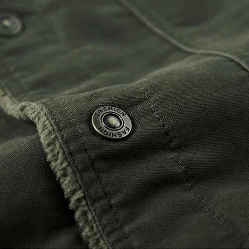 Funki Buys | Jackets | Men's Military Warm Winter Fleece Jacket