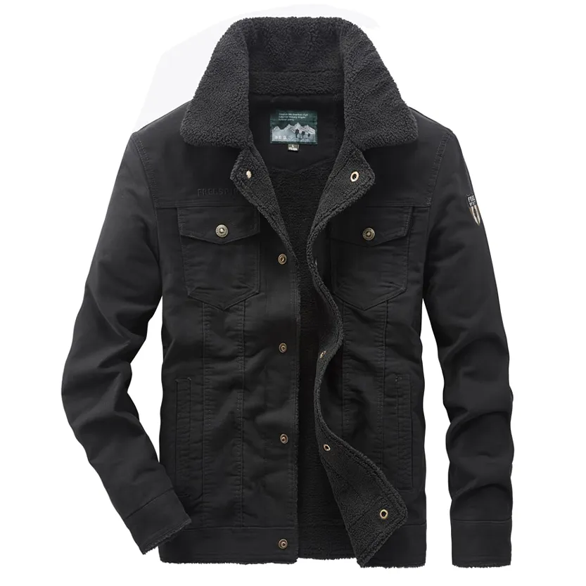 Funki Buys | Jackets | Men's Military Warm Winter Fleece Jacket