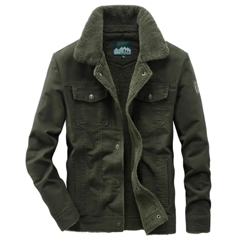 Funki Buys | Jackets | Men's Military Warm Winter Fleece Jacket