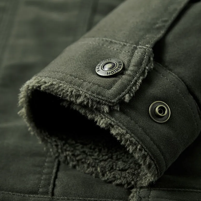 Funki Buys | Jackets | Men's Military Warm Winter Fleece Jacket