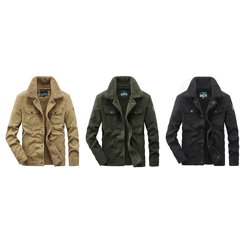 Funki Buys | Jackets | Men's Military Warm Winter Fleece Jacket