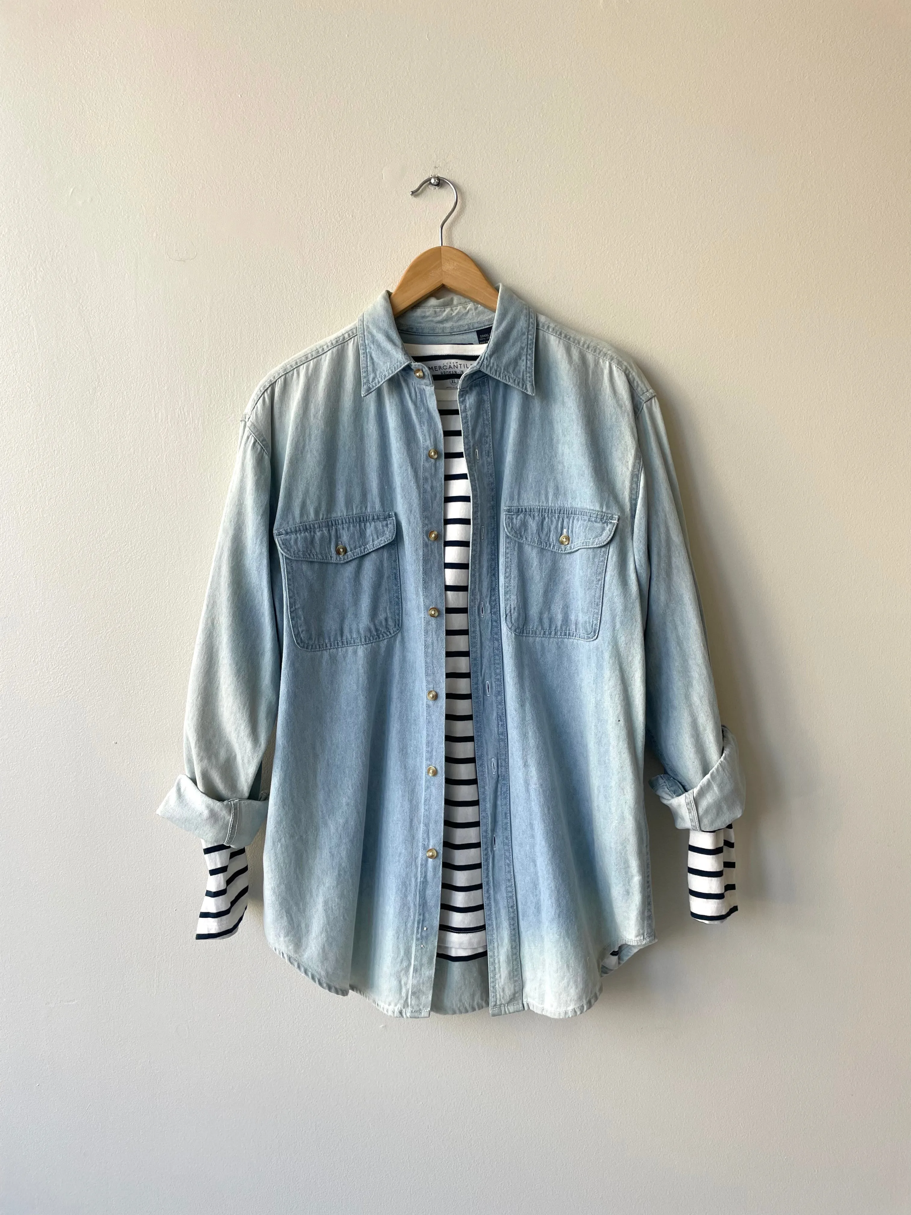 Great Fade Denim Button Down