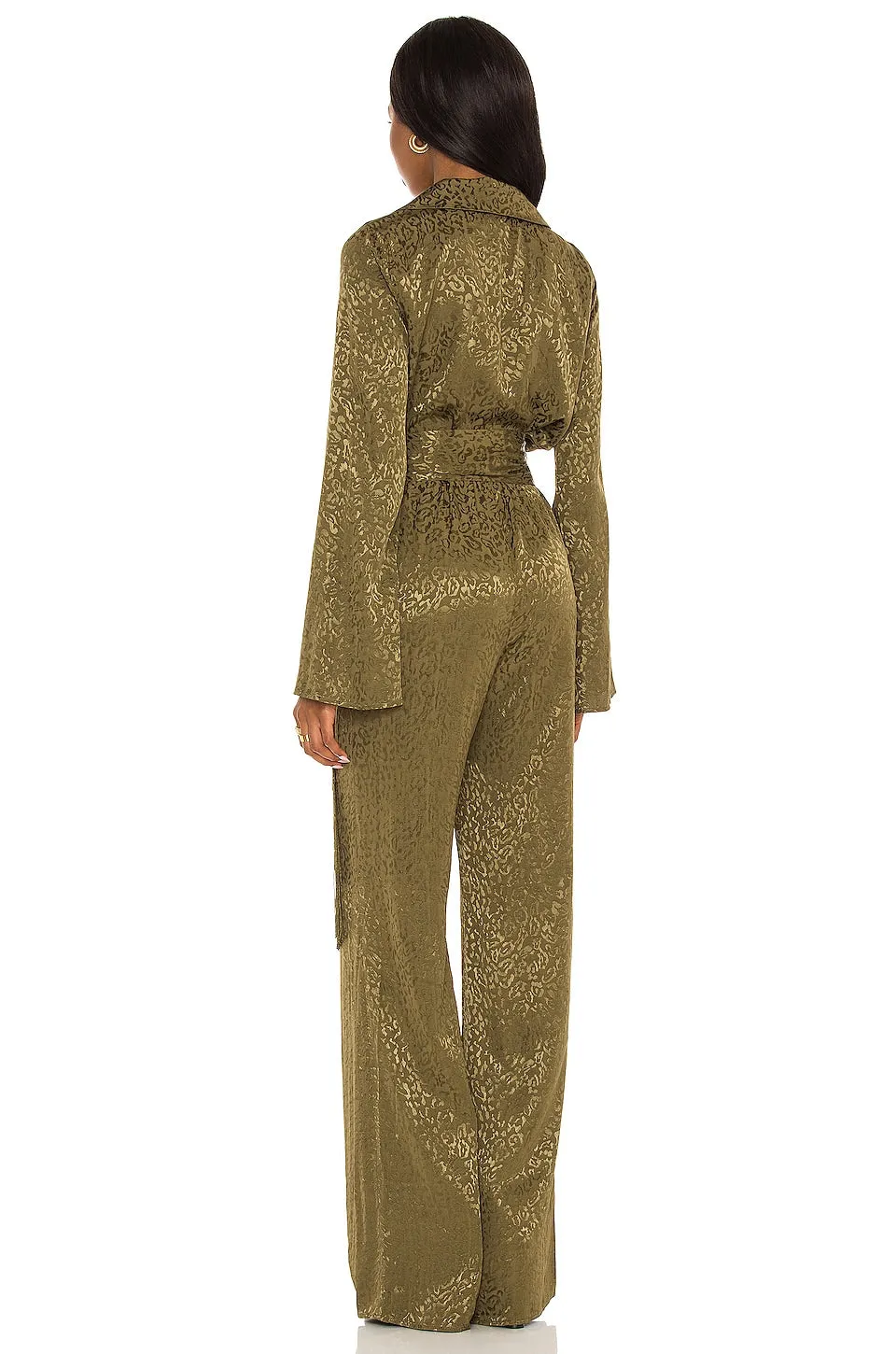 House of Harlow 1960 x REVOLVE Rossi Jumpsuit in Olive Green