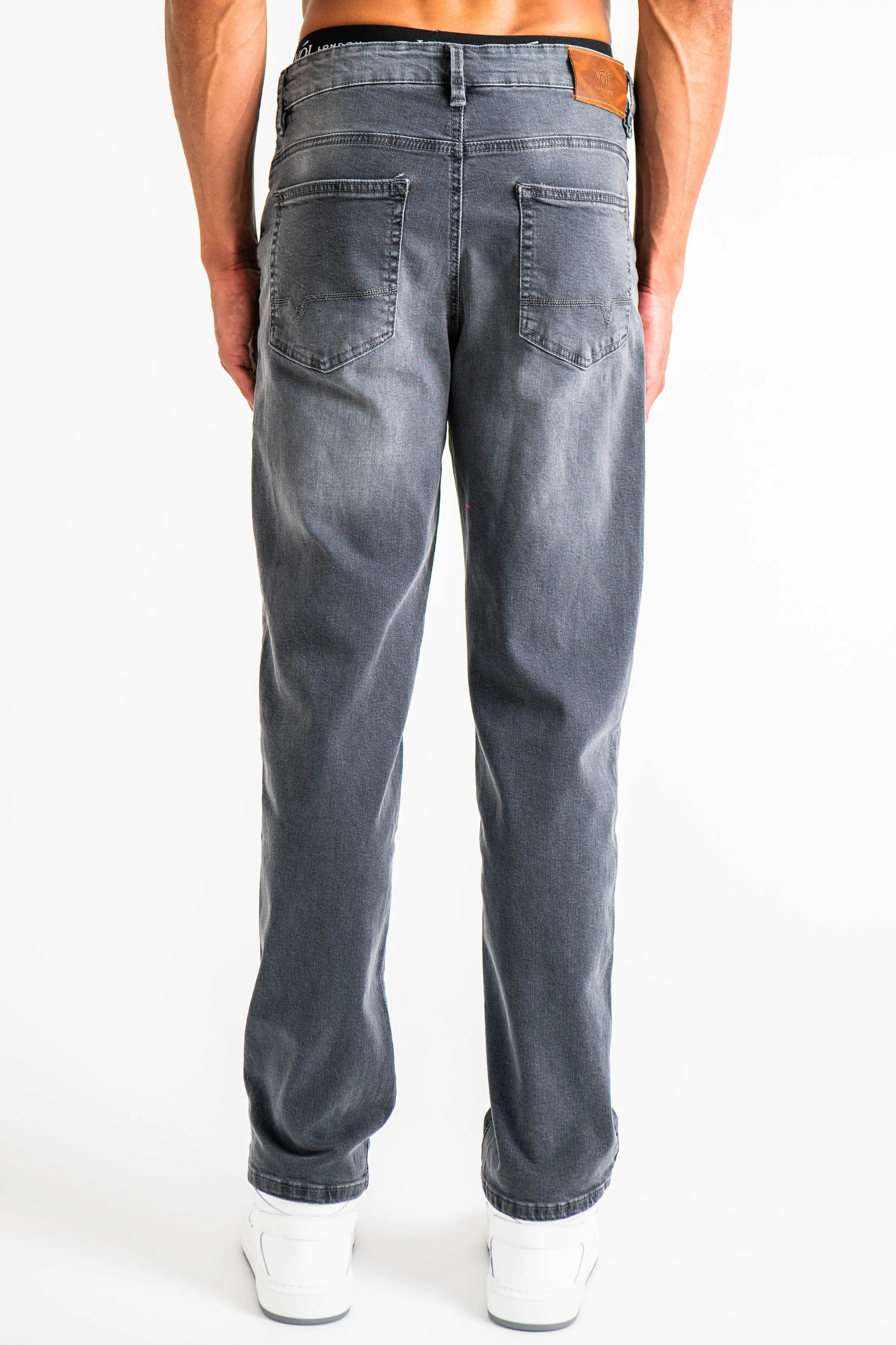 Howland Original Straight Jeans - Grey