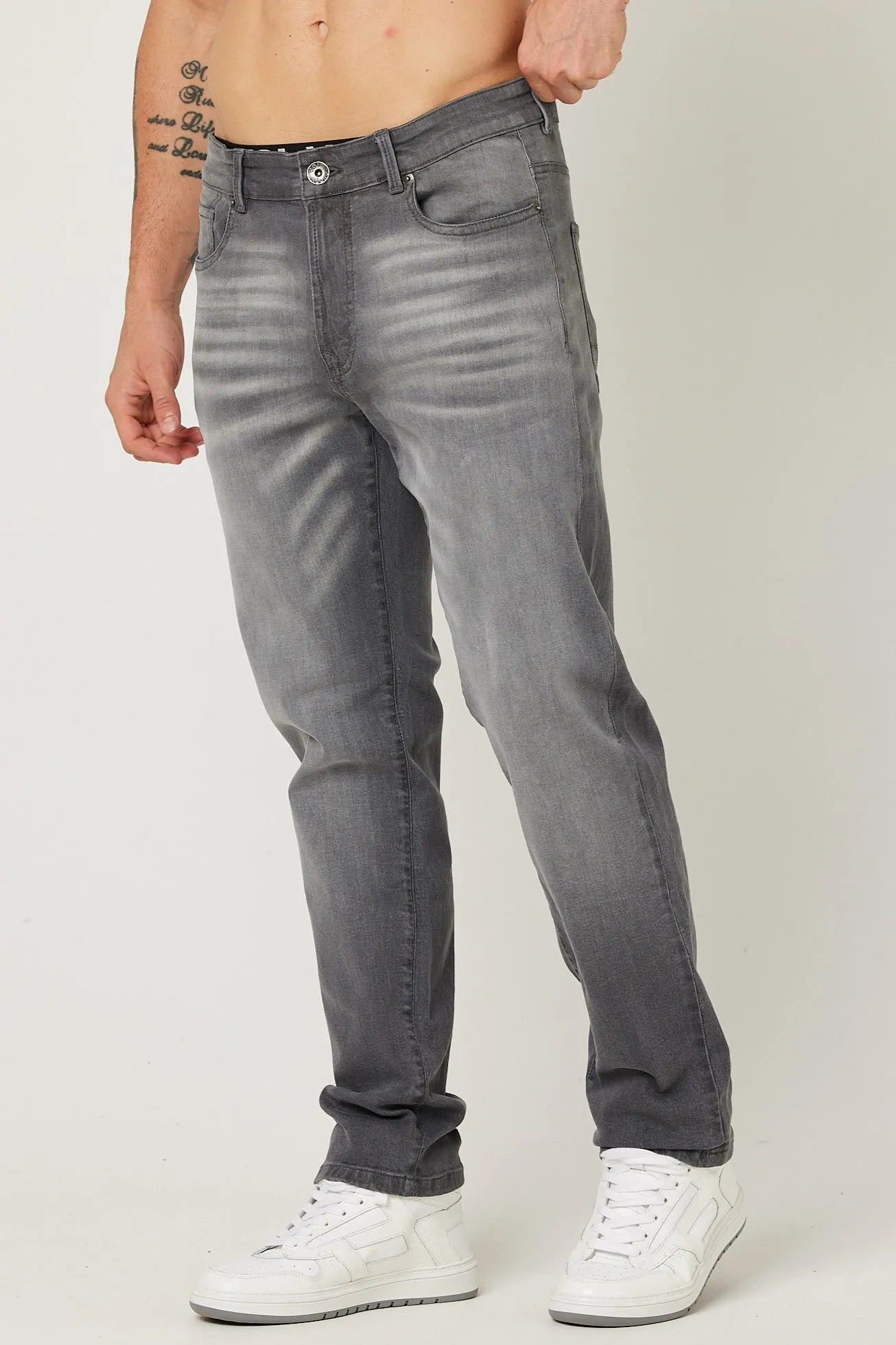 Howland Original Straight Jeans - Grey