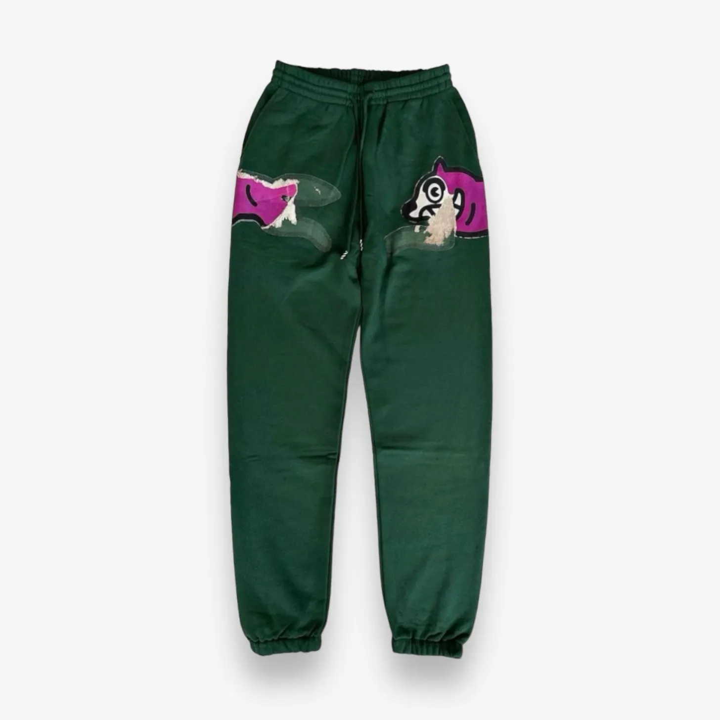 Ice Cream Sideways Sweatpants Dark Green