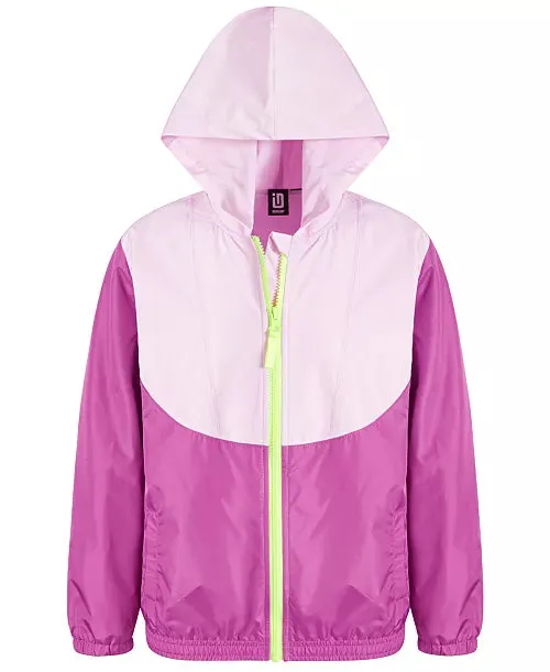 ID Ideology Big Girls Colorblocked Hooded Windbreaker