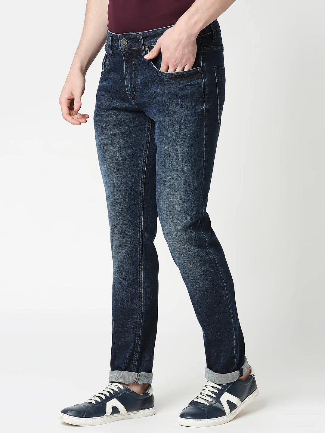 Ink Indigo Slim Narrow Jeans