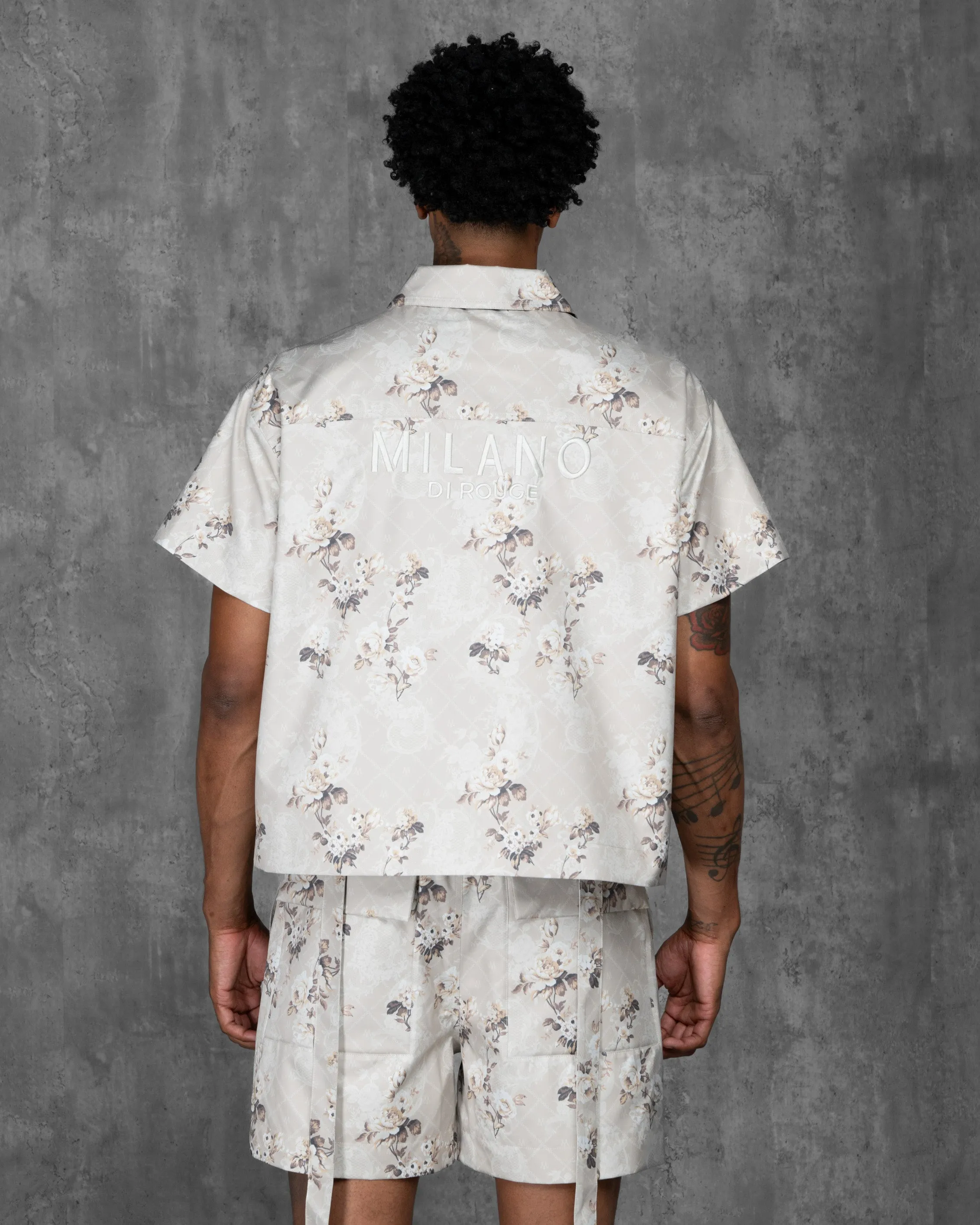 Jacquard Telli Short Sleeve Windbreaker