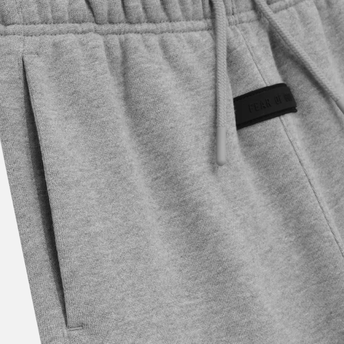 KIDS ESSENTIAL SWEATPANTS - DARK HEATHER OATMEAL