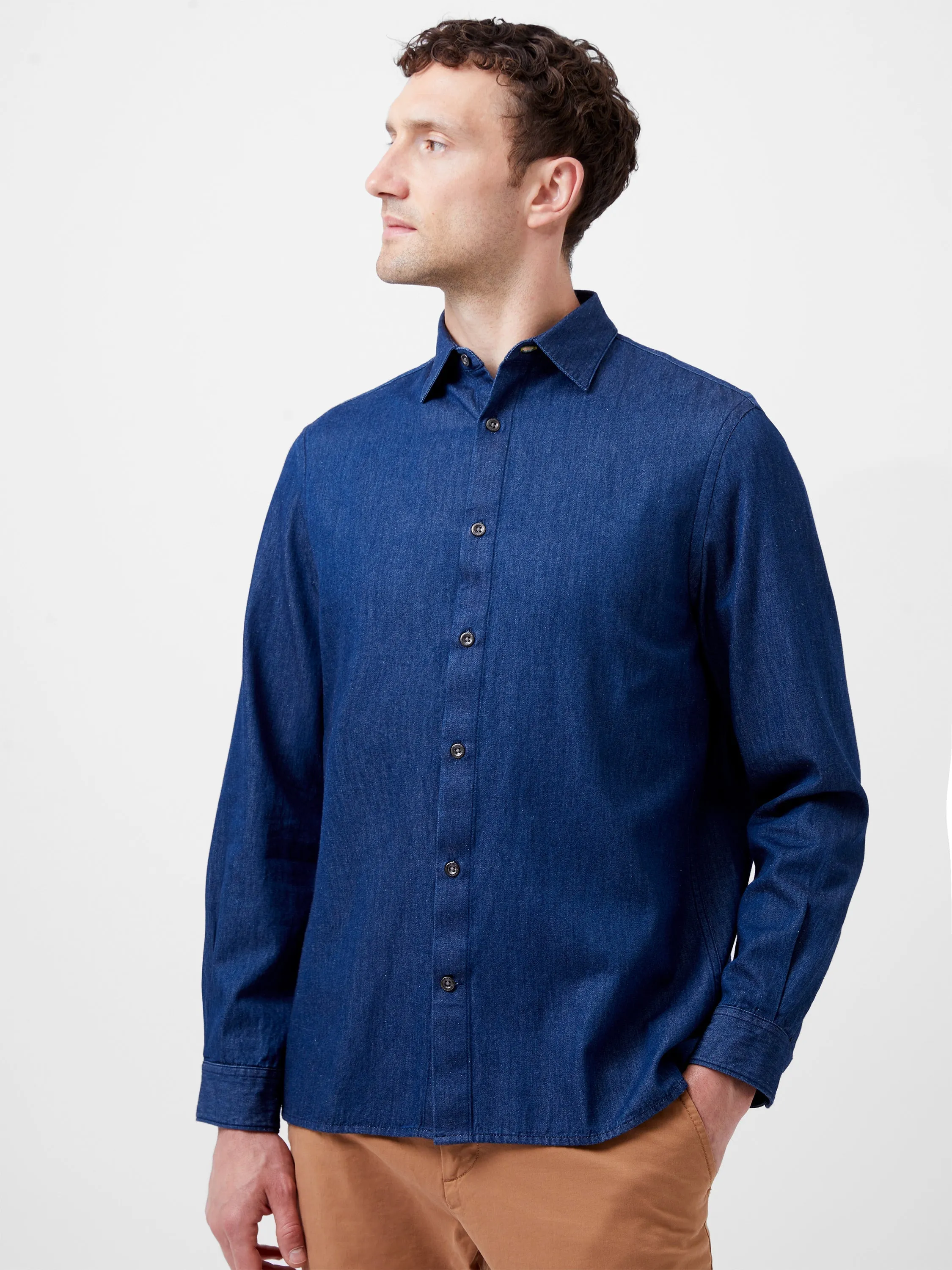 Long Sleeve Denim Shirt