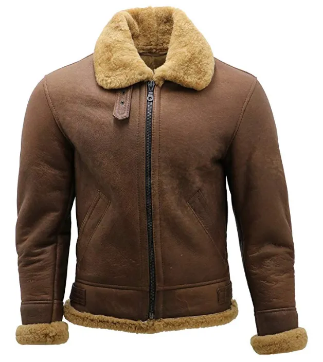 Mens B3 Shearling Flying Aviator Jacket