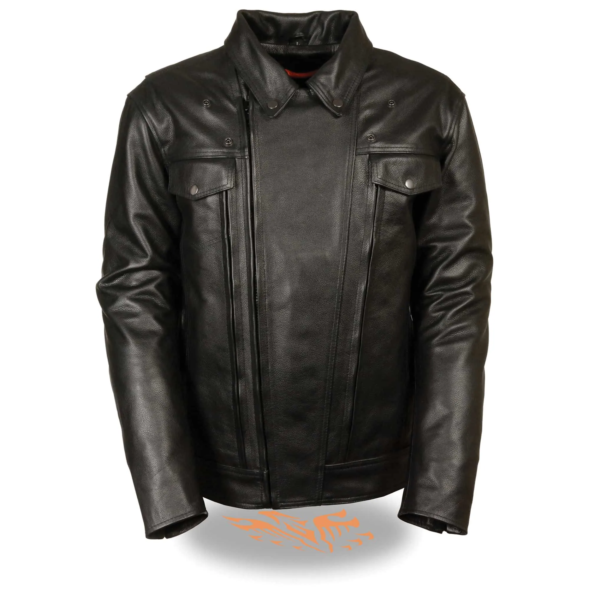 Men’s High End Utility Pocket Vented Cruiser Jacket