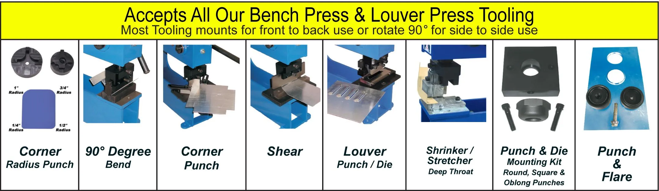 MITTLER BROS. 5 TON HYDRAULIC BENCH PRESS