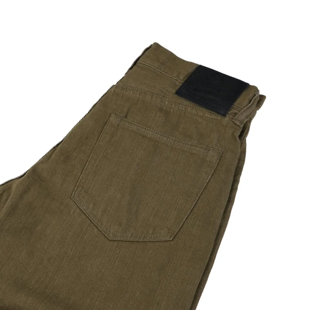 Momotaro 10.5oz. Olive Selvedge Jeans (Narrow Tapered)