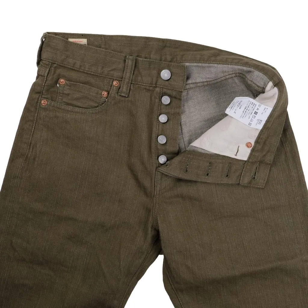 Momotaro 10.5oz. Olive Selvedge Jeans (Narrow Tapered)