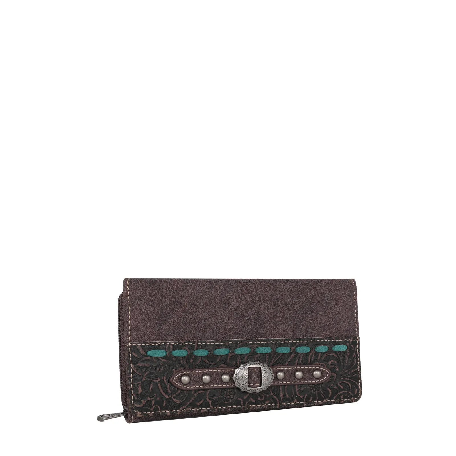 MW1205-W010 Montana West Tooled Collection Wallet