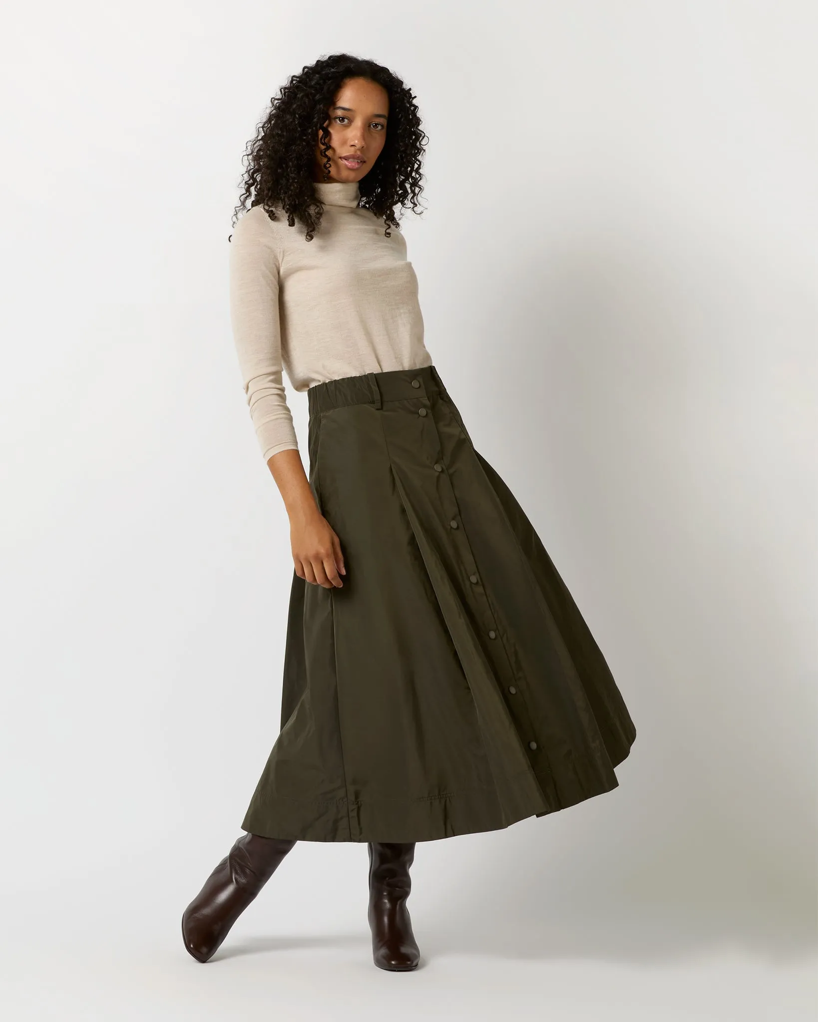 Nelly Skirt in Military