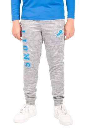 NFL Official Youth Super Soft Game Day Jogger Sweatpants|Detroit Lions