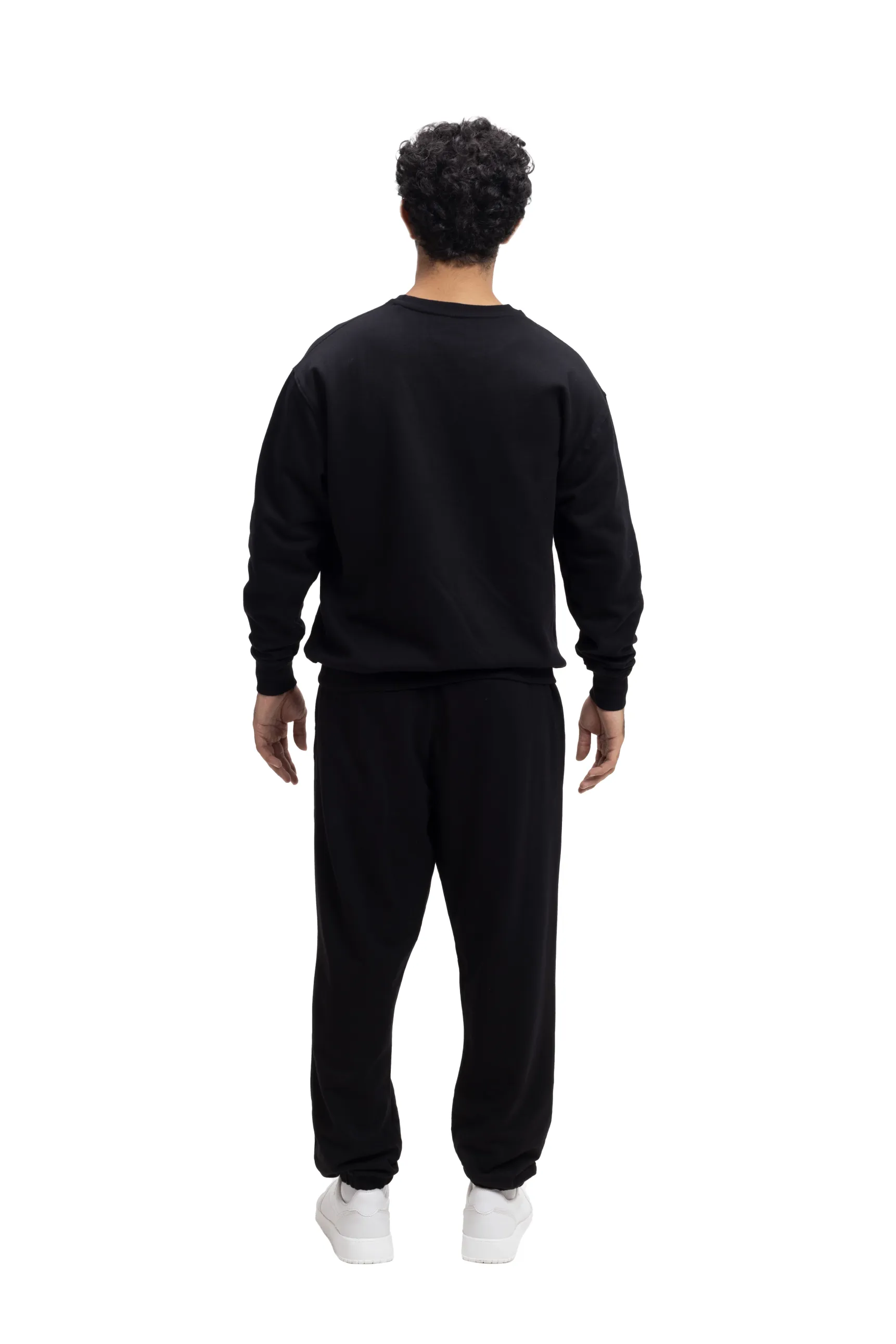 Organic Cotton Cuffed Sweatpants   Hoodie Set (Unisex)