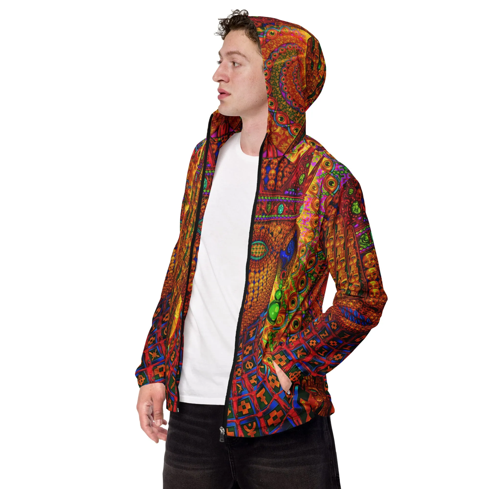 OVERCOOKED Men’s windbreaker | SALVIA DROID