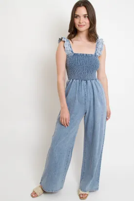 Parker Denim Jumpsuit