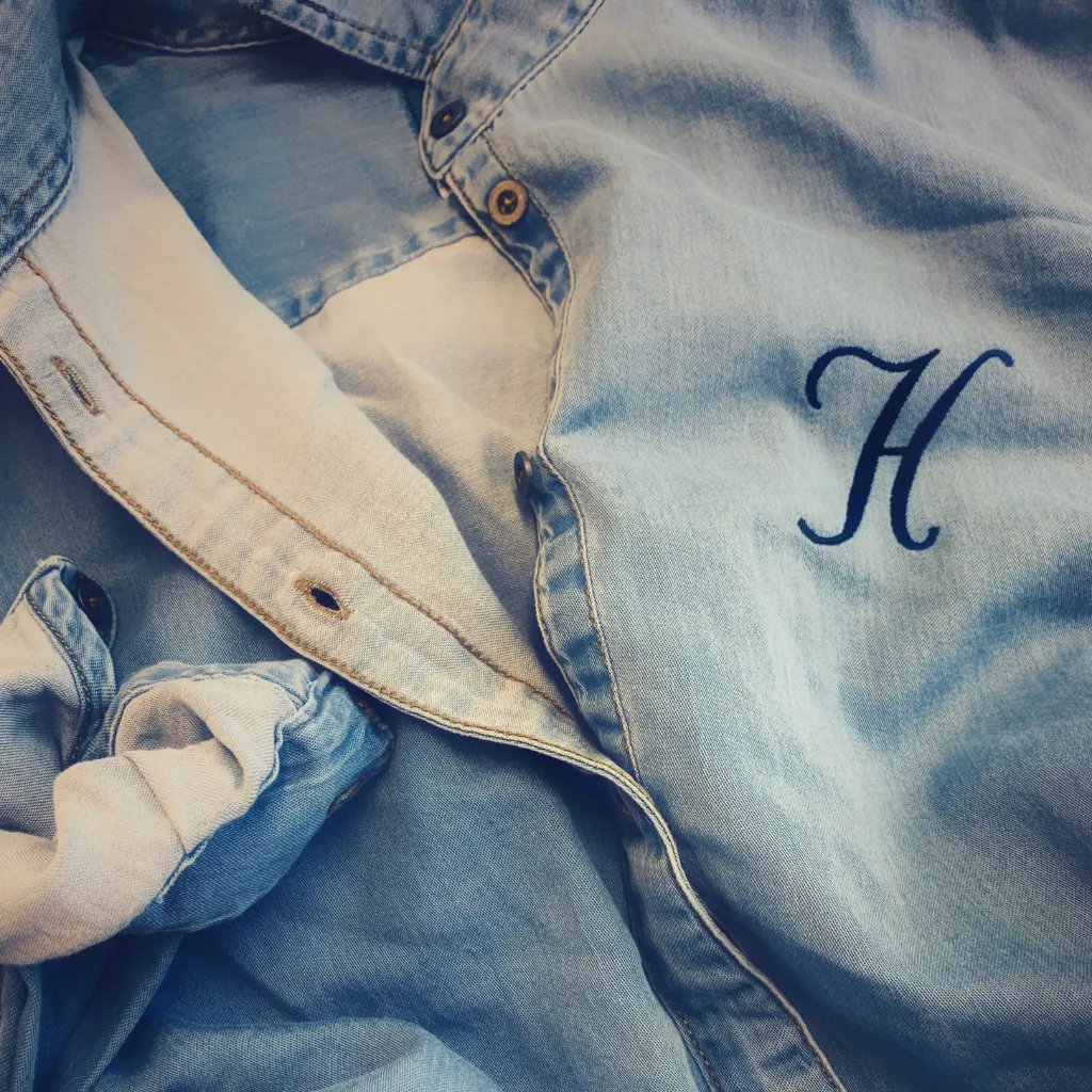 Personalised Denim Shirt