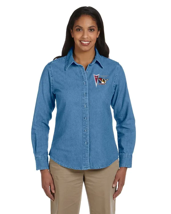 POCI Pontiac Oakland Club International Denim shirt