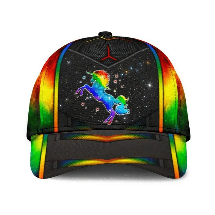 Pride 3D All Over Printing Baseball Cap, Reaper Show Up LGBT Classic Cap, LGBT Pride Accessories