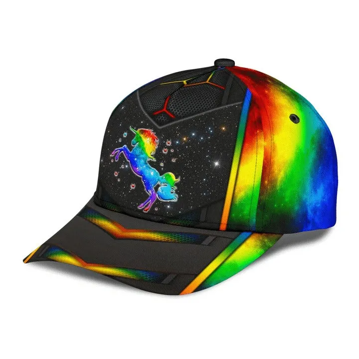 Pride 3D All Over Printing Baseball Cap, Reaper Show Up LGBT Classic Cap, LGBT Pride Accessories