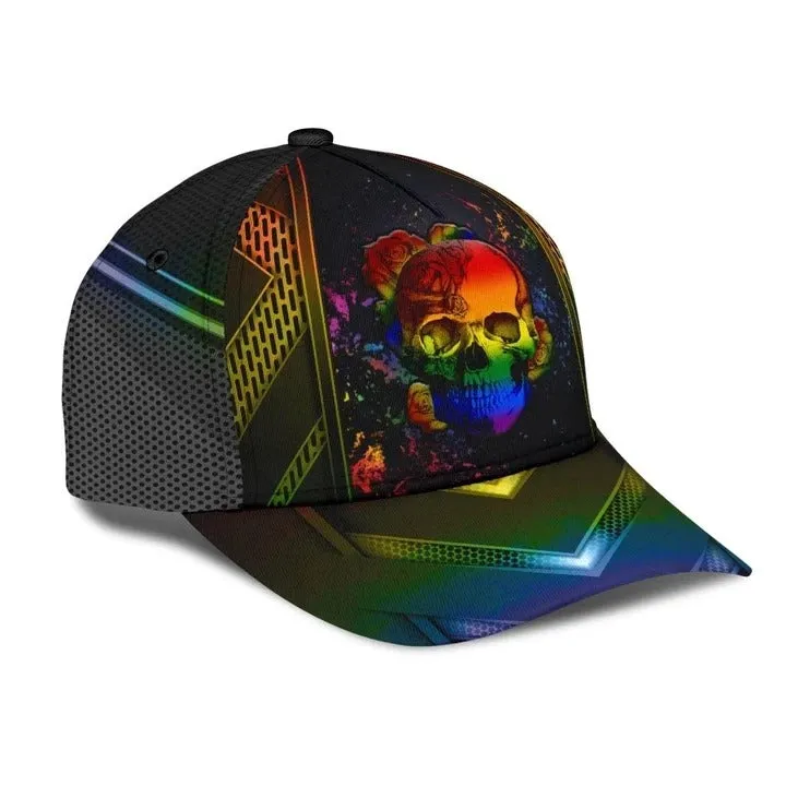 Pride Cap LGBT Love Wins Neon Printing Baseball 3D Cap Hat, Pride Accessories, Gay Gifts